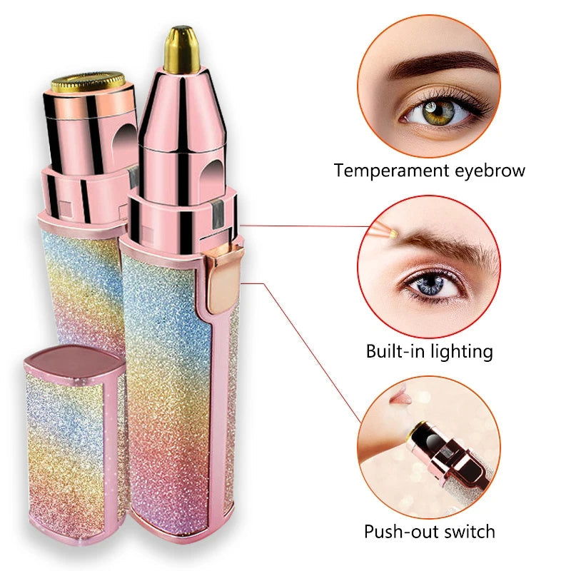 Electric Eyebrow Trimmer, used for shaping and grooming eyebrows.